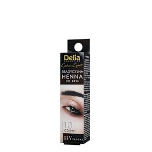 Delia Henna For Eyebrows And Eyelashes Traditional 1.0 Black