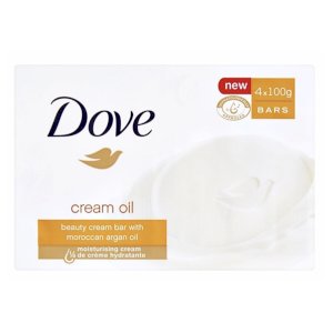 Dove Dove Bar Soap 100g 4pk Cream Oil [each $1.19]