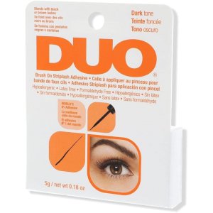 Duo Duo Eye Lash Glue Brush On Adhesive Dark Tone Black Or Brown