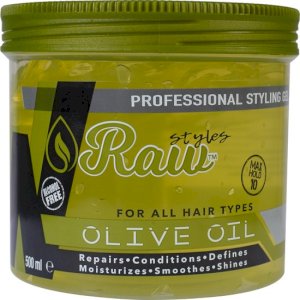 Raw Olive Oil Styling Gel 500ml