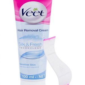 Veet Veet Pure Inspirations Hair Removal Cream For Sensitive Skin Body & Legs 100ml