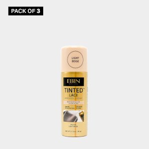 Ebin Tinted Lace Aerosol Spray - 3 Pack
