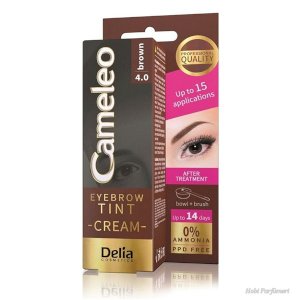 Delia Delia Cream For Eyebrows 4.0 Brown With Argan Oil