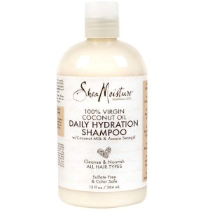 Sheamoisture SheaMoisture Cleanse & Nourish 100% Virgin Coconut Oil Daily Hydration Shampoo For