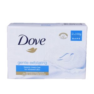 Dove Dove Gentle Exfoliating Beauty Cream Soap Bar 2 X 100g