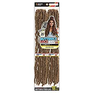 Motown Tress Motown Tress (C.2bfly18 Butterfly Locs - 20 Loops - 18 Inch - 1 Pack) - Synthetic