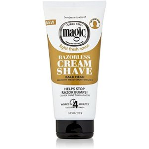 Magic Magic Hair Removal & Shaving Cream Smooth Strength Bald Head Maintenance 170g