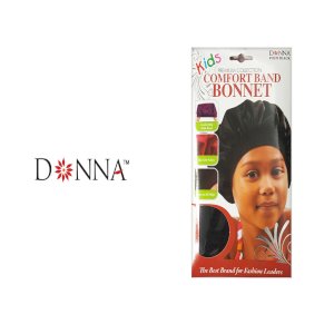 Donna Donna Premium Collection Kids Comfort Band Bonnet - Black #11232