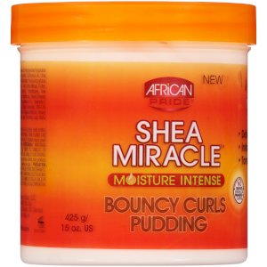 African Pride African Pride Shea Butter Formula Miracle Bouncy Curls Pudding 15oz