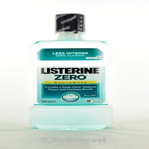 Listerine Listerine Zero Alcohol Less Intense Mild Mint Mouthwash
