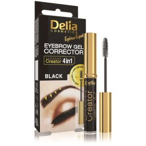 Delia Delia Cosmetics Creator Gel Para Sobrancelhas Tom Black 7ml